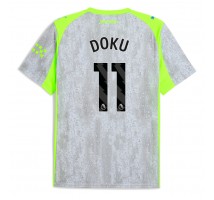 Manchester City Jeremy Doku #11 Koszulka Trzecia 2025-26 Krótki Rękaw